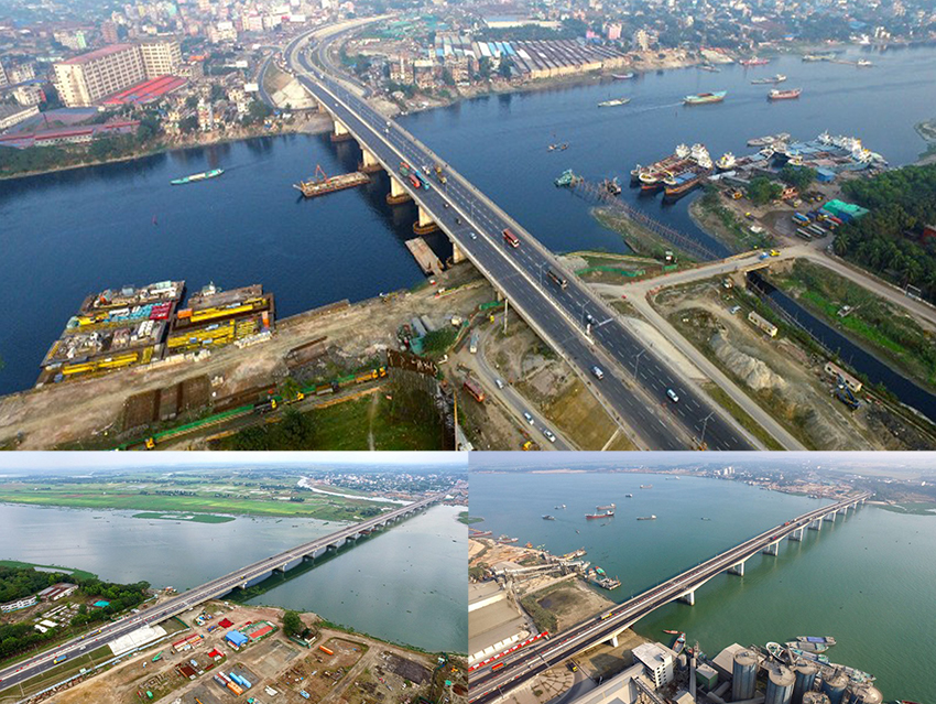 Kanchpur Meghna Gumti New Bridge Construction And Old Bridge Repair Work Has Won The Technology Award Of Japan Socity Of Cvil Engineers (JSCE) Awards 2021.